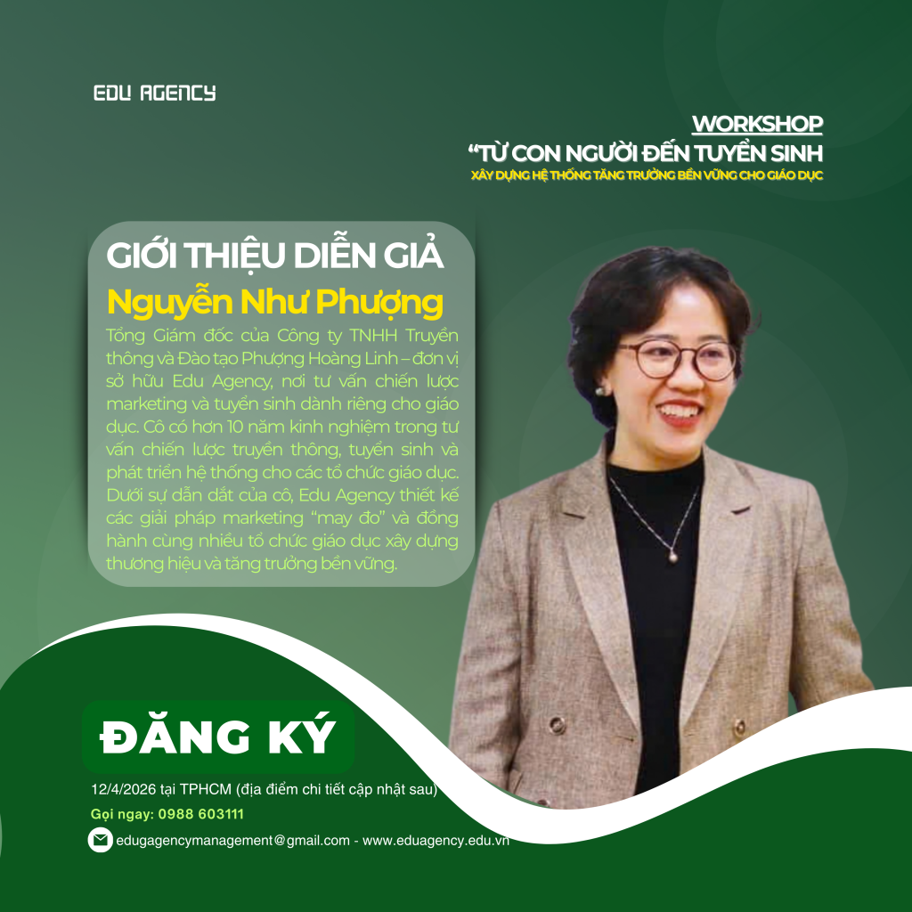 Cô Nguyễn Như Phượng – Tổng Giám đốc Phượng Hoàng Linh Edu Agency