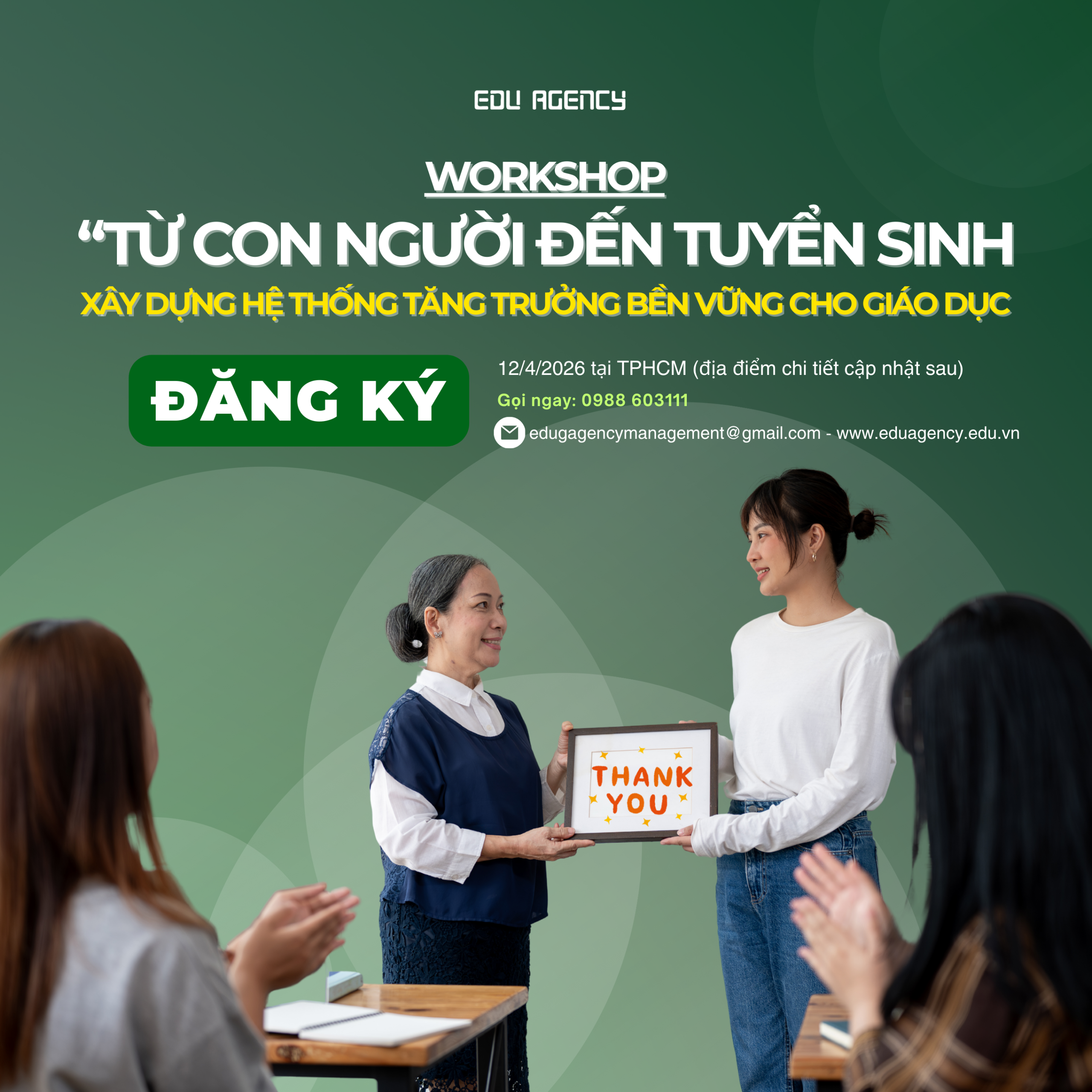 Workshop “TỪ CON NGƯỜI ĐẾN TUYỂN SINH”