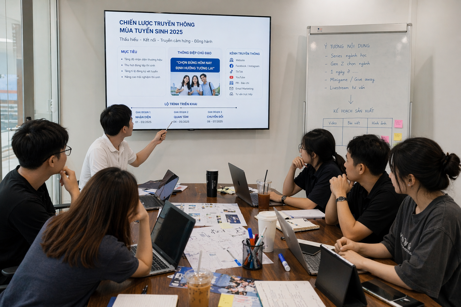 Chiến lược tuyển sinh và thương hiệu giáo dục