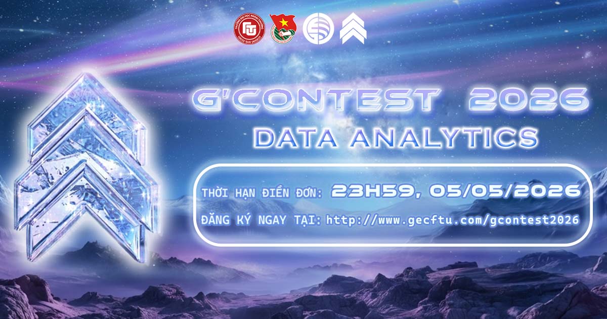 Chính thức mở đơn đăng ký tham gia cuộc thi G’Contest - Nhà kinh tế tài ba 2026