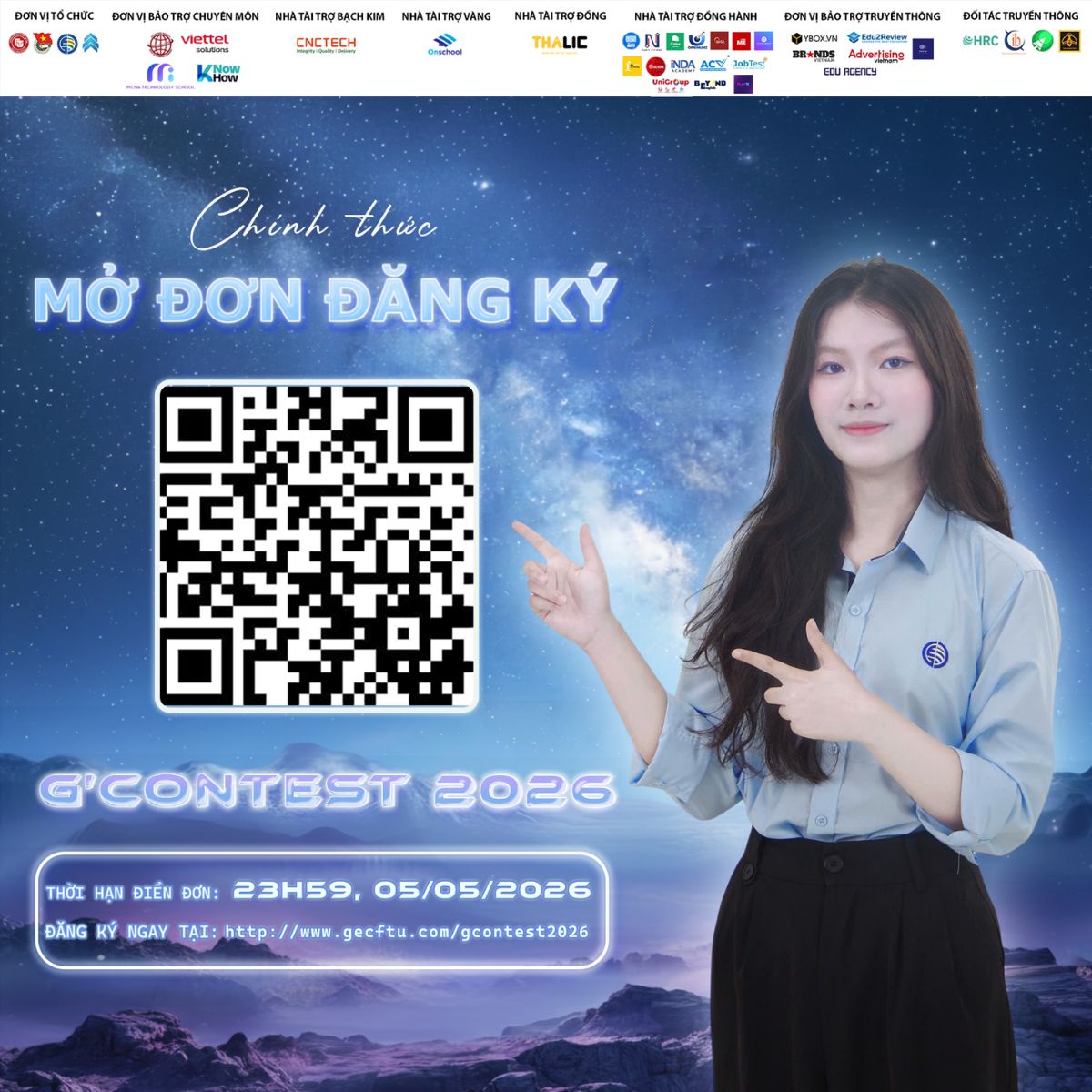 Chính thức mở đơn đăng ký